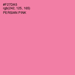 #F27DA5 - Persian Pink Color Image